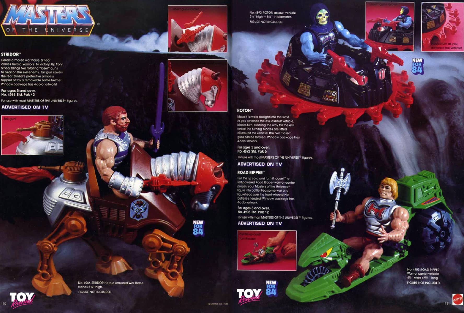 Masters of the Universe 1982 – 1989 Toy Catalogs – ToyRewind