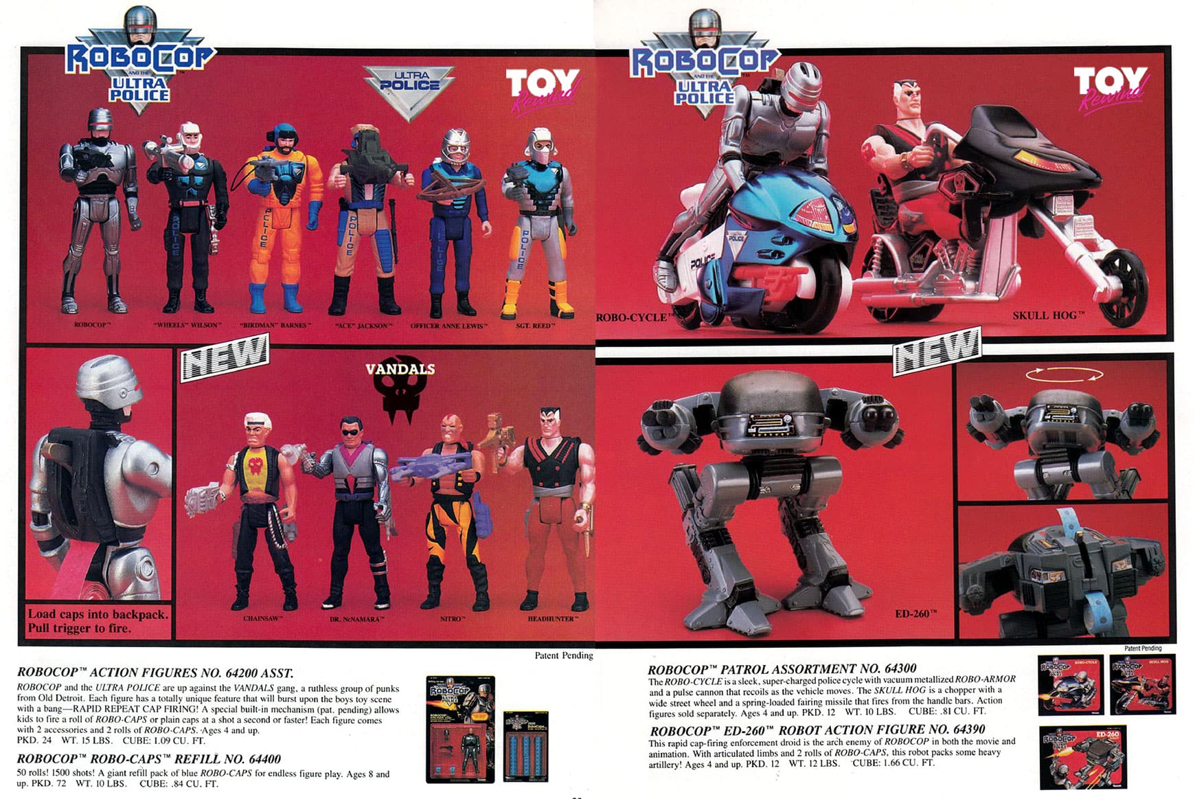 robocop and the ultra police toys